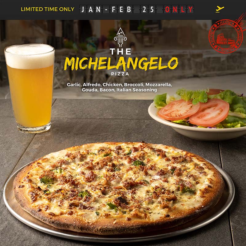 Pizza Passport: Michelangelo Pizza